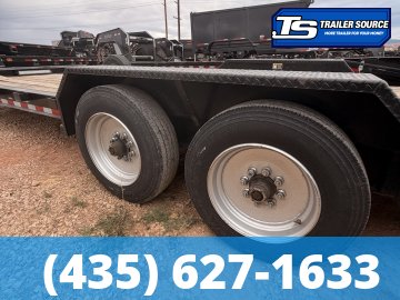 7x22 H&H FLATBED Equipment Trailer - 17.5K GVWR -