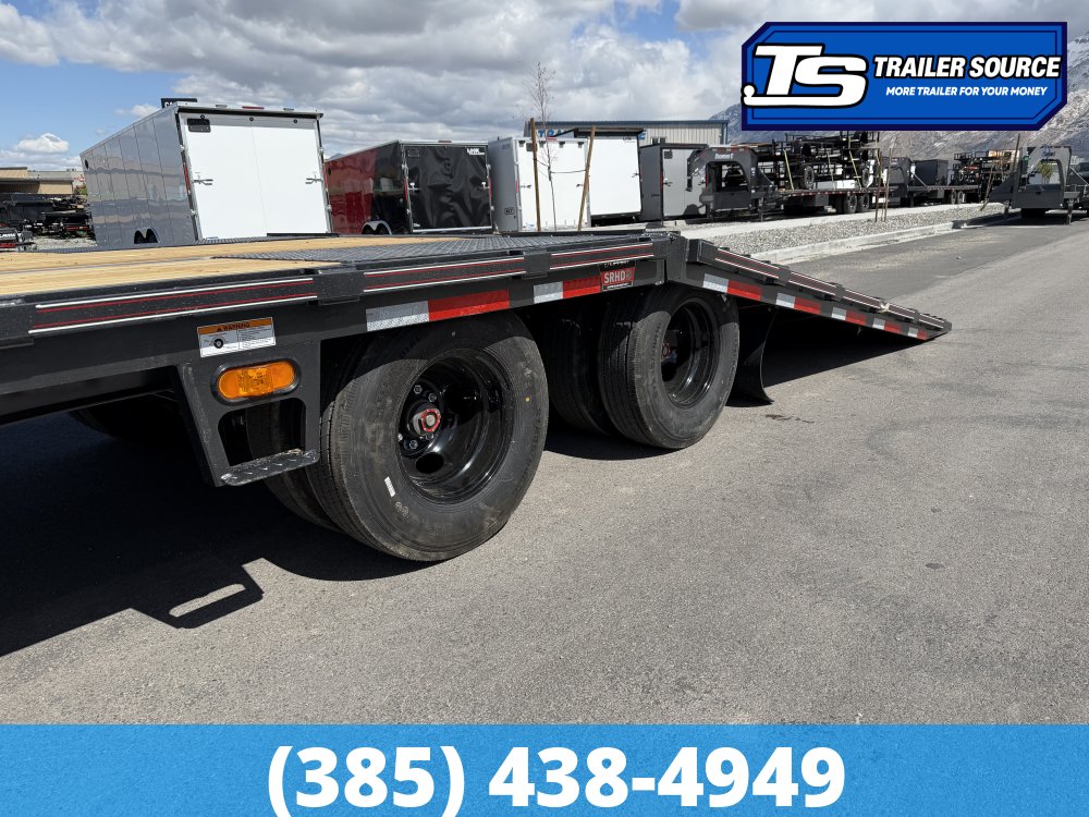 8.5x40 Diamond C FMAX-HDT 210 Gooseneck Hydraulic Dovetail Equipment Trailer - 25K GVWR -