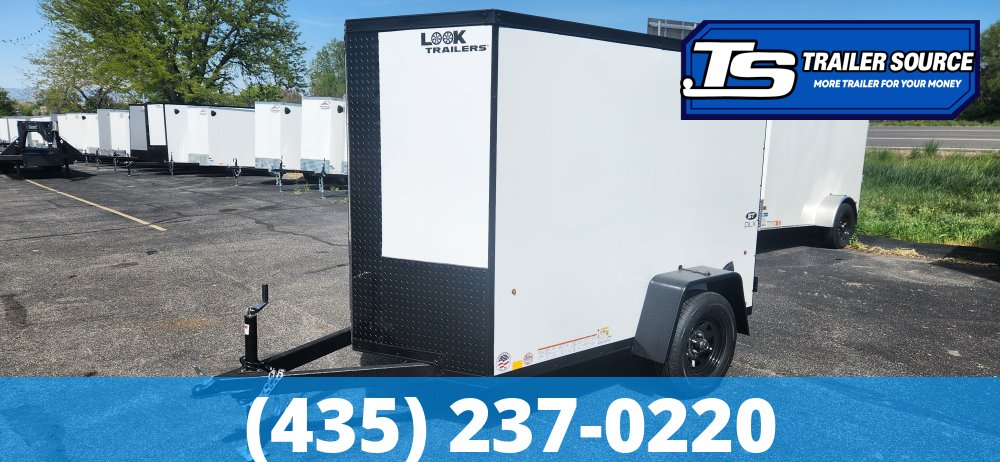 5x8 Look ST DLX Enclosed Cargo