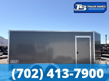 8.5x16 Alcom EZ Hauler XLT Auto Aluminum Enclosed Cargo Trailer - 7'0" Interior - 7K GVWR - Screwless Exterior