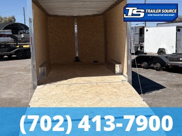 8.5x16 Alcom EZ Hauler XLT Auto Aluminum Enclosed Cargo Trailer - 7'0" Interior - 7K GVWR - Screwless Exterior