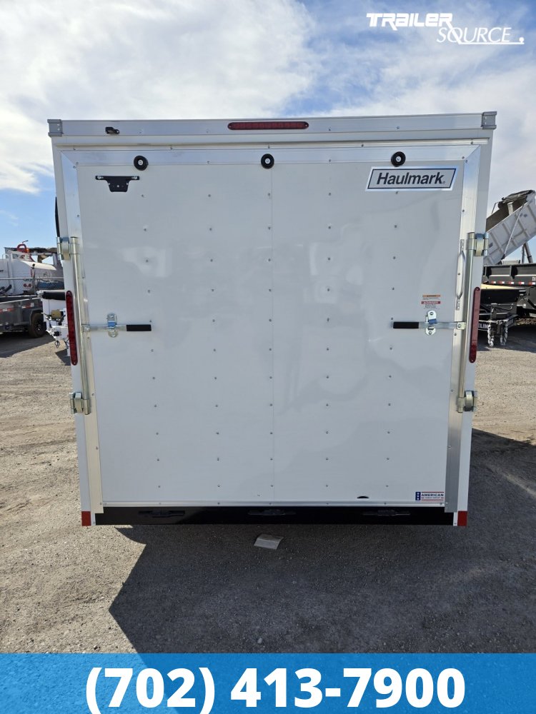 7x14 Haulmark Passport 6'6" Interior 7K Tandem Axle Enclosed Cargo Trailer