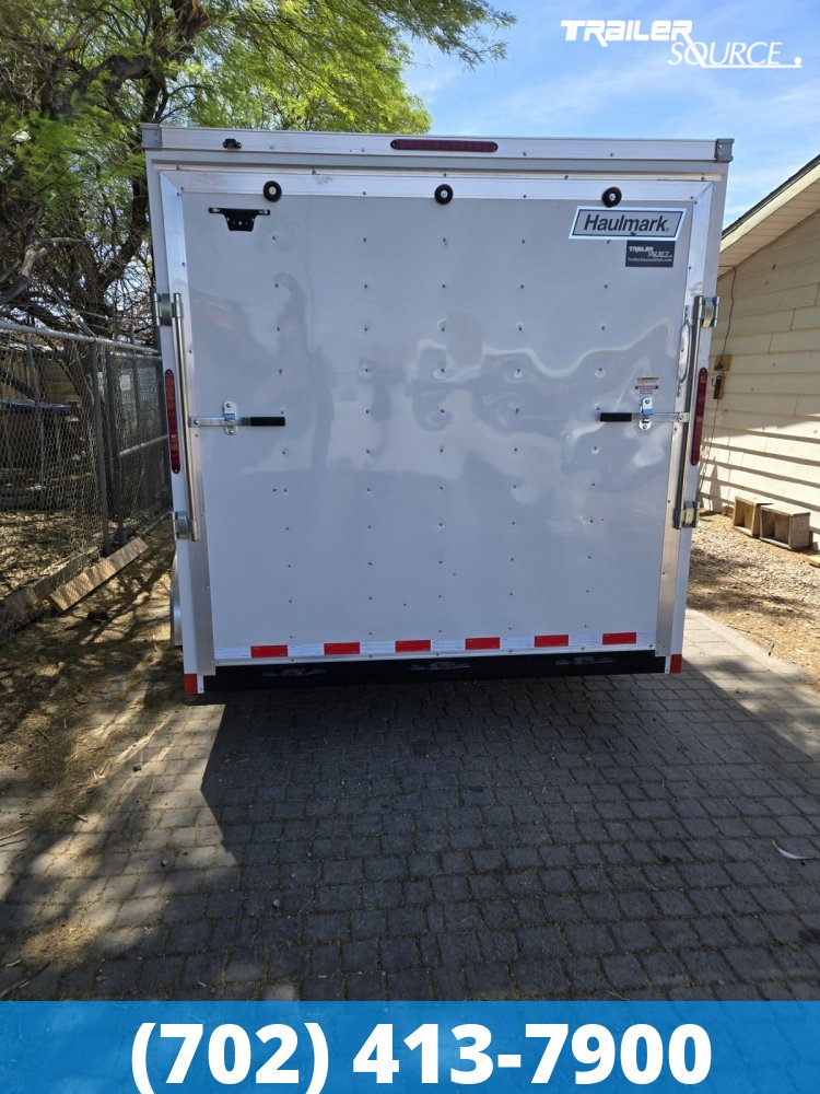 7x14 Haulmark Passport 6'6" Interior 7K Tandem Axle Enclosed Cargo Trailer