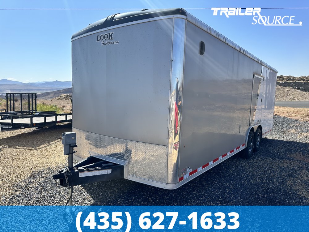 8.5x24 Look Enclosed Car Hauler
