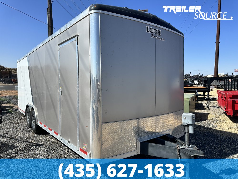 8.5x24 Look Enclosed Car Hauler