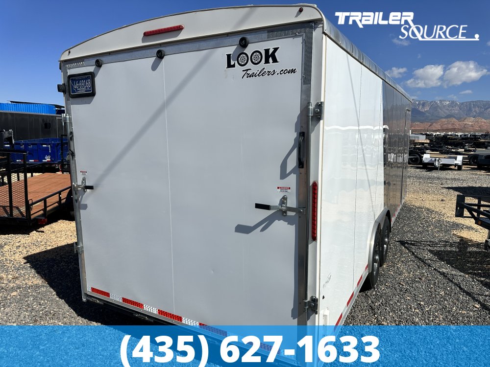 8.5x24 Look Enclosed Car Hauler
