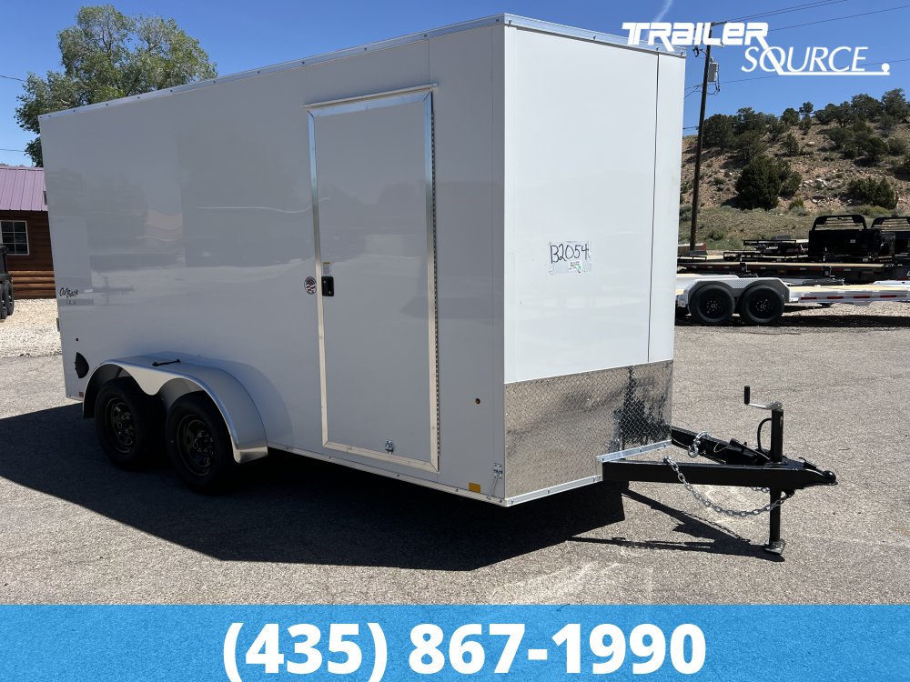 7x14 Pace American Outback Deluxe 7'0" Interior 7K Tandem Axle Enclosed Cargo
