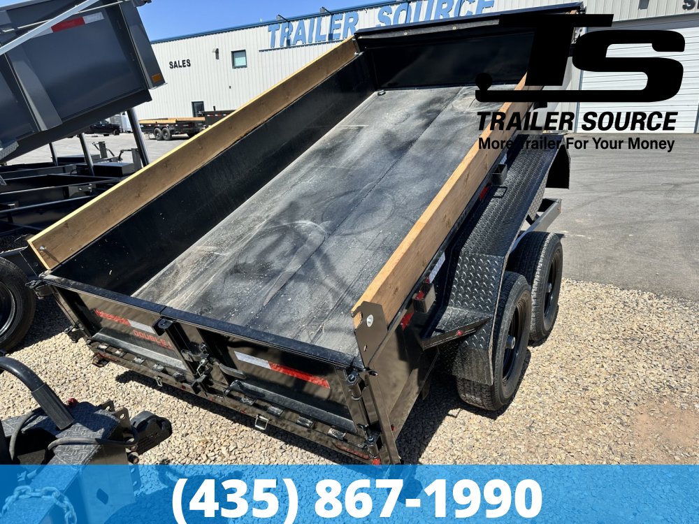 6x12 Double A Excel Series ELP Dump Trailer - 20" Sides - 11.5K GVWR