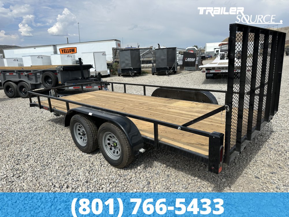 7x16 Echo 7K Tandem Axle Utility