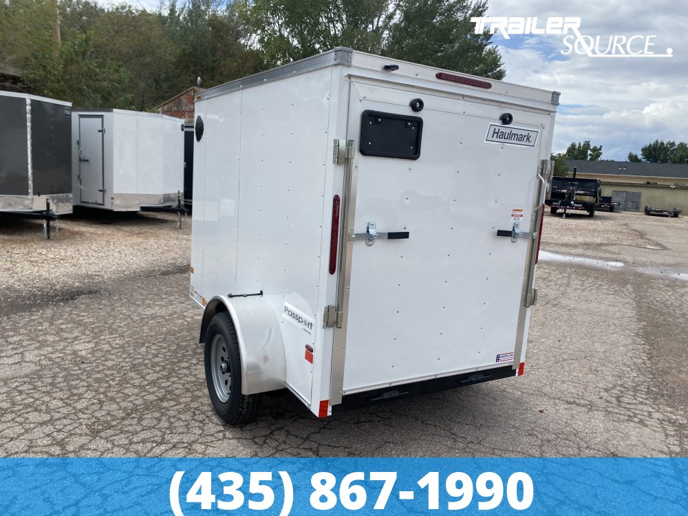 5x8 Haulmark Passport 5'6" Interior Single Axle Enclosed Cargo