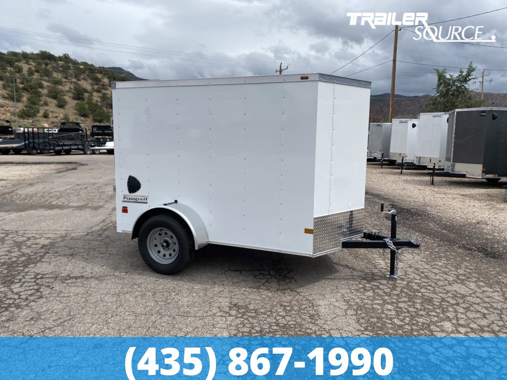5x8 Haulmark Passport 5'6" Interior Single Axle Enclosed Cargo
