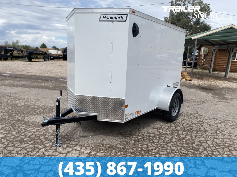 5x8 Haulmark Passport 5'6" Interior Single Axle Enclosed Cargo