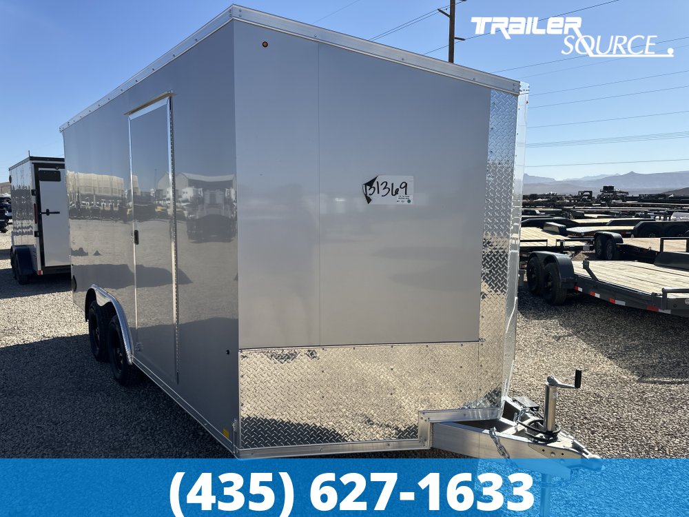 8.5x16 Look Vision Aluminum 7'0" Interior 7K Enclosed Car Hauler