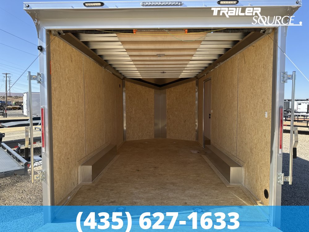 8.5x16 Look Vision Aluminum 7'0" Interior 7K Enclosed Car Hauler
