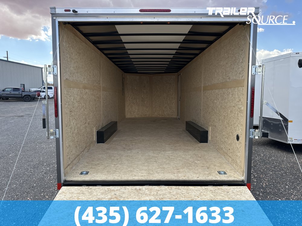 8.5x24 Wells Cargo Fast Trac Deluxe 7'0" Interior 10K Tandem Axle Enclosed Cargo