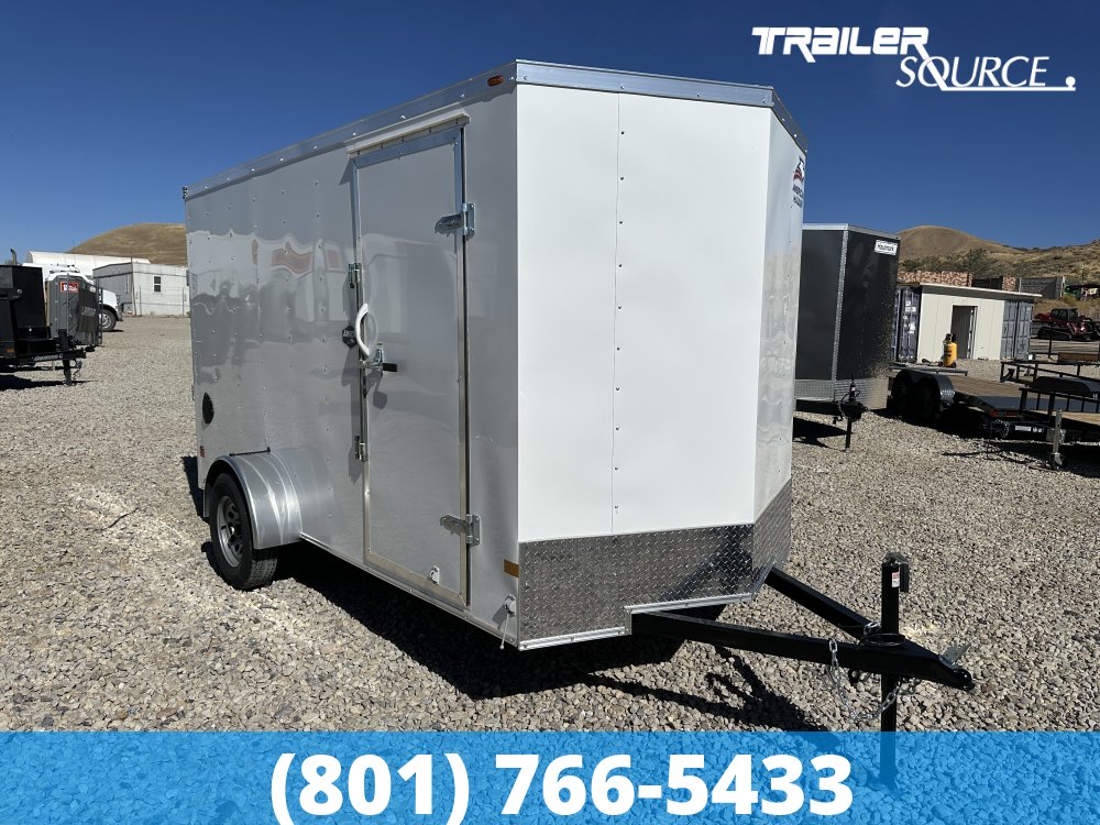 6x12 American Hauler Arrow Single Axle Enclosed Cargo