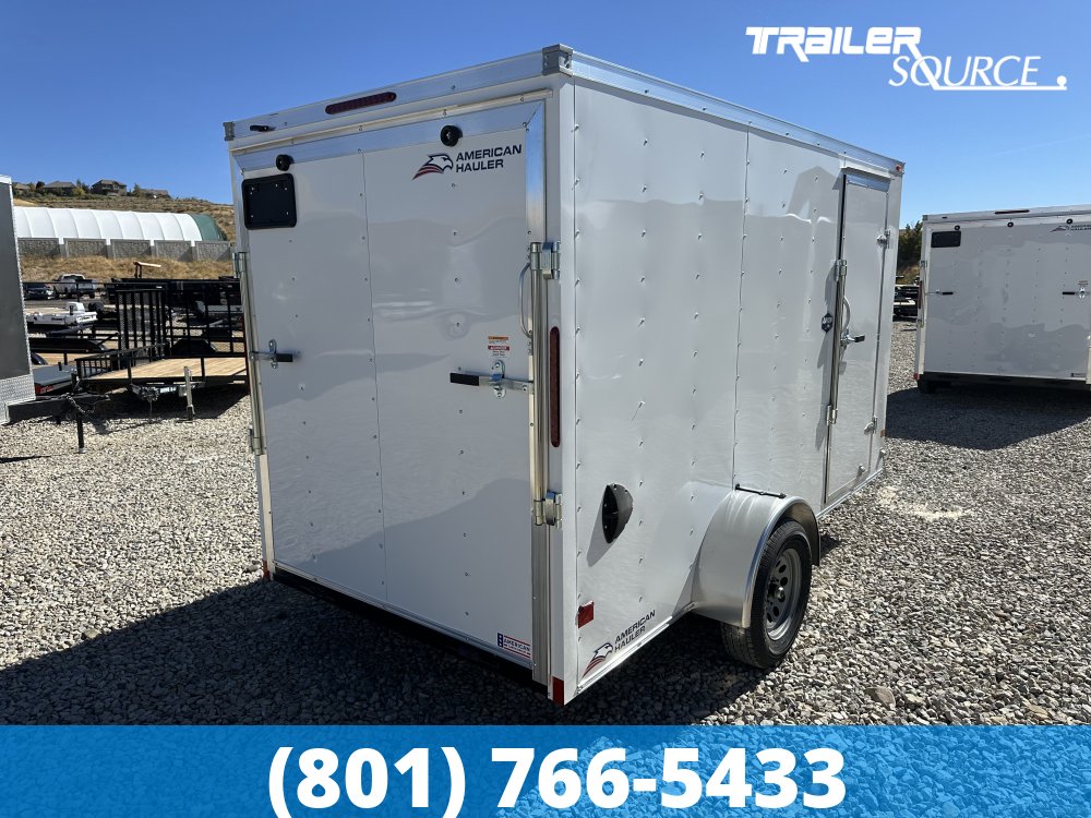 6x12 American Hauler Arrow Single Axle Enclosed Cargo
