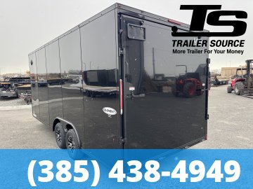 8.5x20 Look Element SE Enclosed Cargo Trailer - 7'6" Interior - 10K GVWR - .080 PolyCor, Alloy Wheels, Black Out Package
