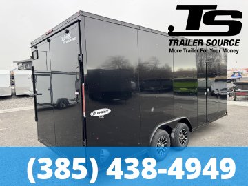 8.5x20 Look Element SE Enclosed Cargo Trailer - 7'6" Interior - 10K GVWR - .080 PolyCor, Alloy Wheels, Black Out Package