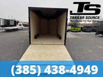 8.5x20 Look Element SE Enclosed Cargo Trailer - 7'6" Interior - 10K GVWR - .080 PolyCor, Alloy Wheels, Black Out Package