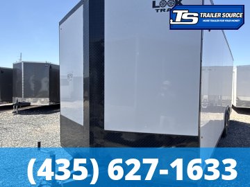 8.5x24 Look ST DLX Enclosed Cargo Trailer - 7'0" Interior - 10K GVWR - .080 PolyCor, Alloy Wheels, Black Out Package