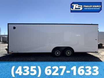 8.5x24 Look ST DLX Enclosed Cargo Trailer - 7'0" Interior - 10K GVWR - .080 PolyCor, Alloy Wheels, Black Out Package