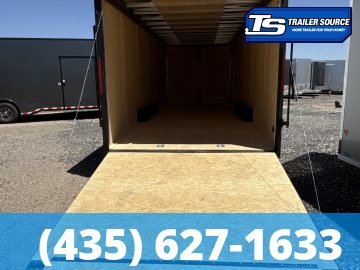 8.5x24 Look ST DLX Enclosed Cargo Trailer - 7'0" Interior - 10K GVWR - .080 PolyCor, Alloy Wheels, Black Out Package