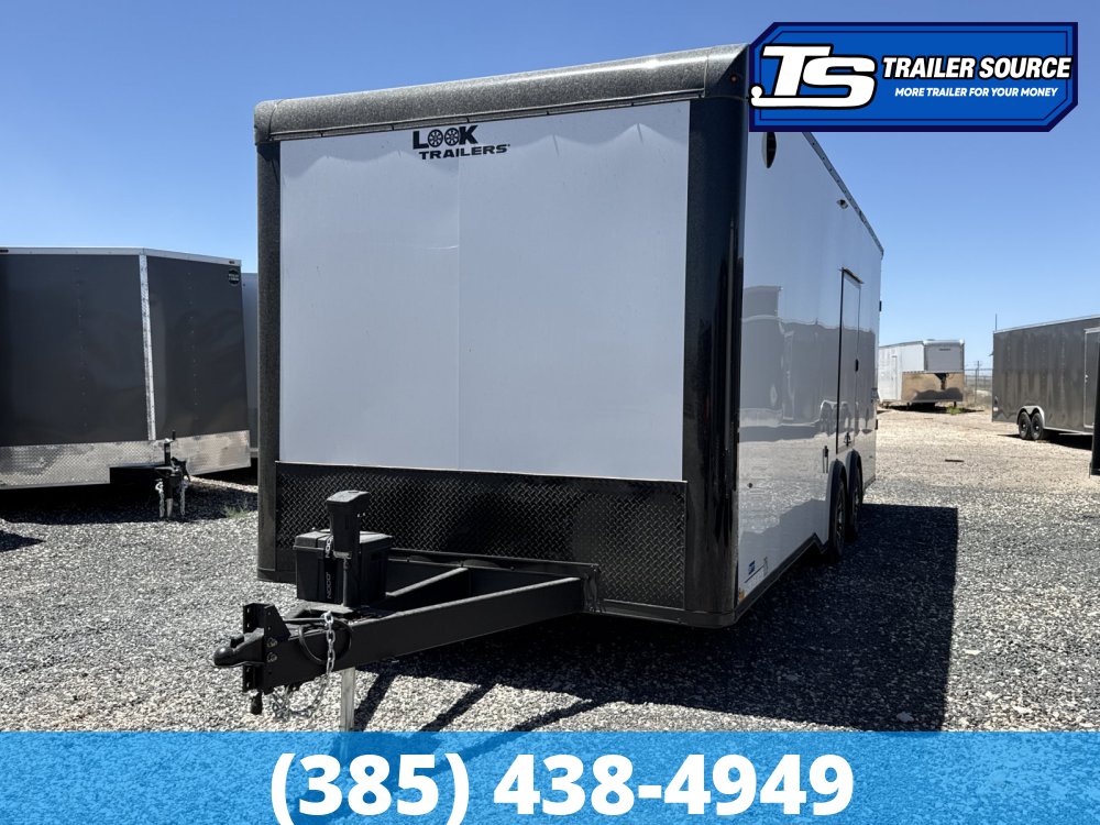 8.5x24 Look Vision Circuit Edition Enclosed Race Car Hauler