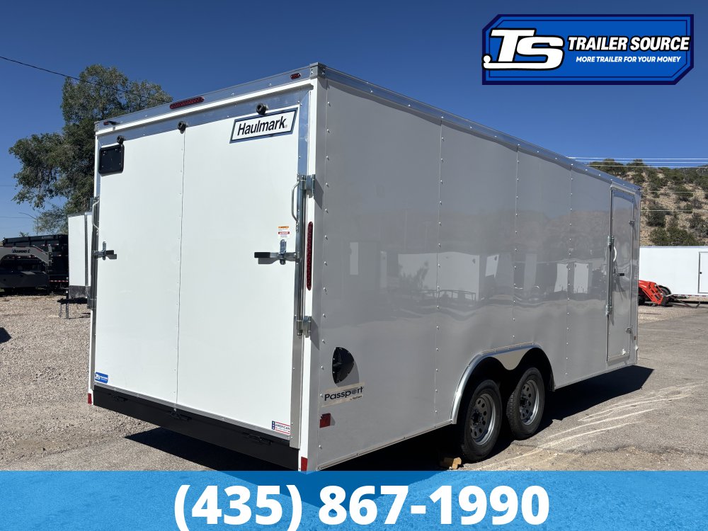 8.5x20 Haulmark Passport Enclosed Cargo Trailer - 7'0" Interior - 7K GVWR -