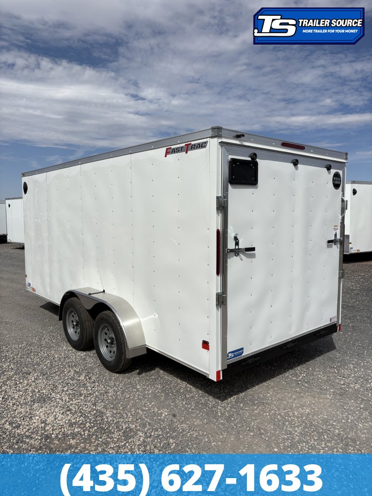 7x16 Wells Cargo FastTrac Enclosed Cargo Trailer - 6'6" Interior - 7K GVWR -