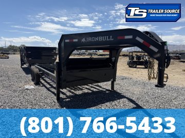 7x16 Iron Bull DBG Gooseneck Roll Off Trailer