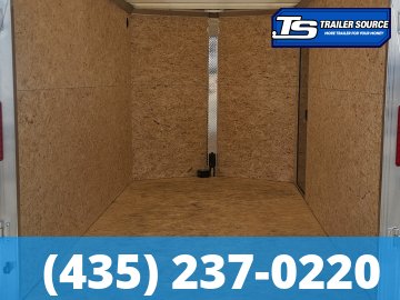 7x14 Alcom EZ Hauler XLT Aluminum Enclosed Cargo Trailer - 7'0" Interior - 7K GVWR - .080 PolyCor, Translucent Roof