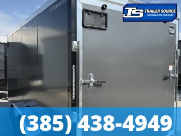 7x16 Wells Cargo Road Force Enclosed Cargo Trailer - 7'0" Interior - 3.5K GVWR - .080 PolyCor, Translucent Roof