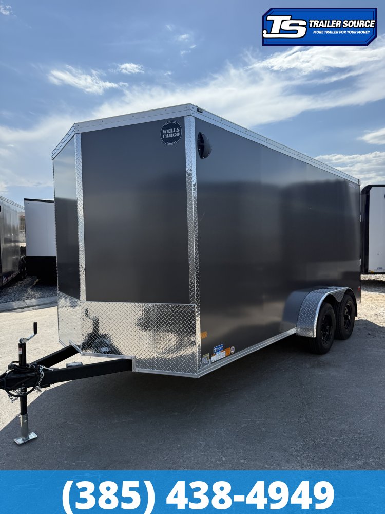7x16 Wells Cargo Road Force Enclosed Cargo