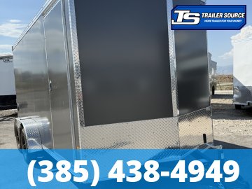 7x16 Wells Cargo Road Force Enclosed Cargo Trailer - 7'0" Interior - 3.5K GVWR - .080 PolyCor, Translucent Roof