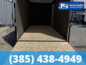 7x16 Wells Cargo Road Force Enclosed Cargo Trailer - 7'0" Interior - 3.5K GVWR - .080 PolyCor, Translucent Roof