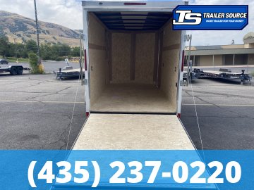 6x12 American Hauler Arrow Enclosed Cargo Trailer - 6'6" Interior - 3.5K GVWR - .080 PolyCor, Ramp Door, Ramp Extension