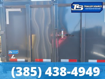 7x16 Lamar DT Dump Trailer - 48" Sides - 14K GVWR - Telescopic