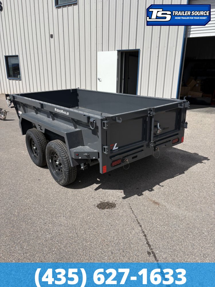 5x10 Lamar DS Dump Trailer - 18" Sides - 7K GVWR -