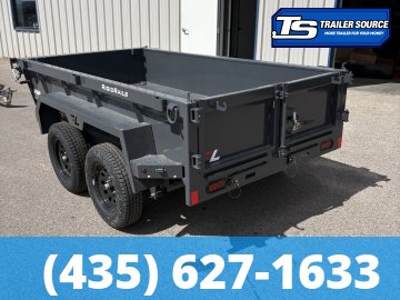 5x10 Lamar DS Dump Trailer - 18" Sides - 7K GVWR -