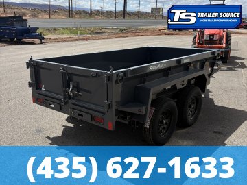 5x10 Lamar DS Dump Trailer - 18" Sides - 7K GVWR -