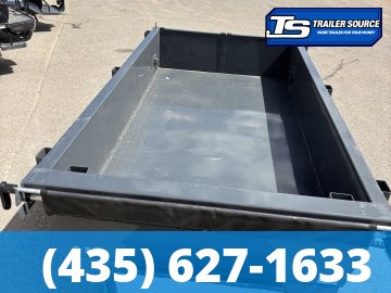 5x10 Lamar DS Dump Trailer - 18" Sides - 7K GVWR -