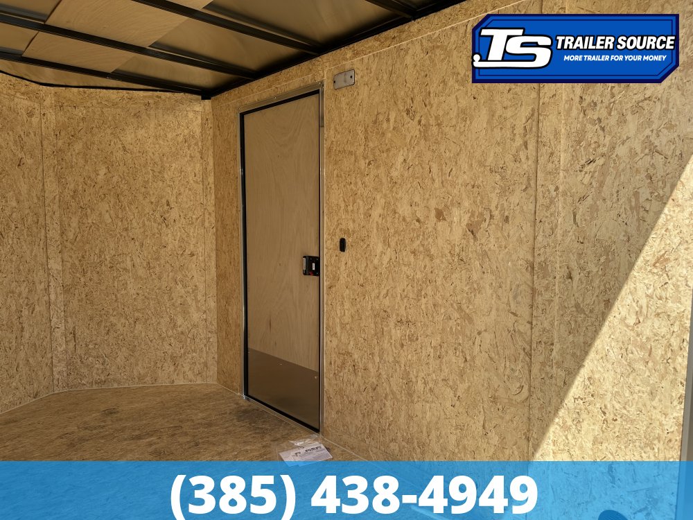 6x10 Look ST DLX Enclosed Cargo Trailer - 6'6" Interior - 3.5K GVWR - .080 PolyCor, Black Out Package