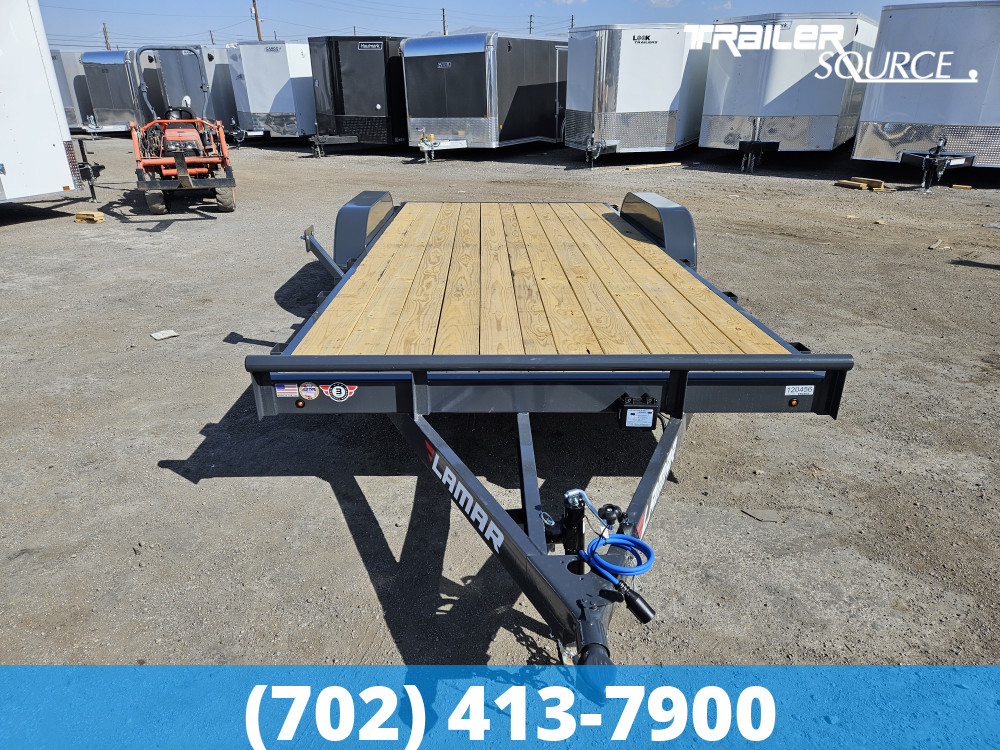 7x18 Lamar  7K Car Hauler Trailer