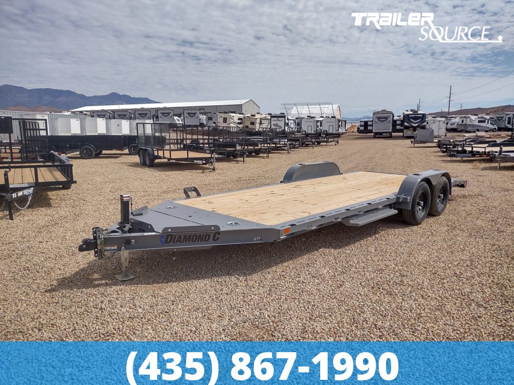 7x20 Diamond C GTF 10K Car Hauler Trailer