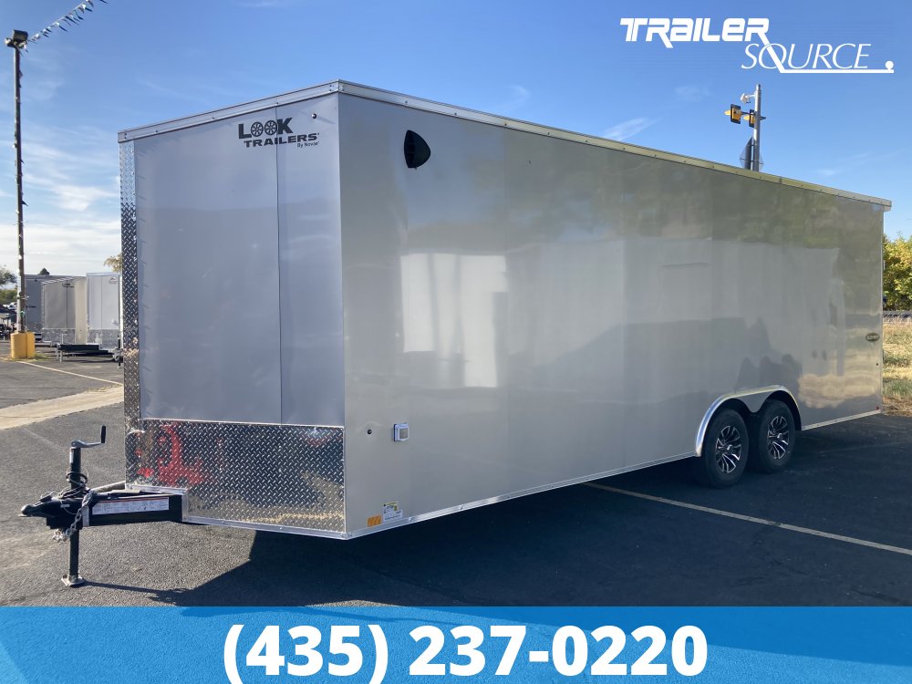 8.5x24 Look Element 7'6" Interior 10K Tandem Axle Enclosed Cargo