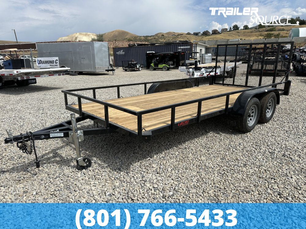 7x16 Echo 7K Tandem Axle Utility