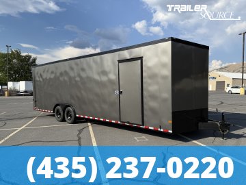 8.5x28 American Hauler Night Hawk 7'6" 12K Tandem Axle Enclosed Cargo