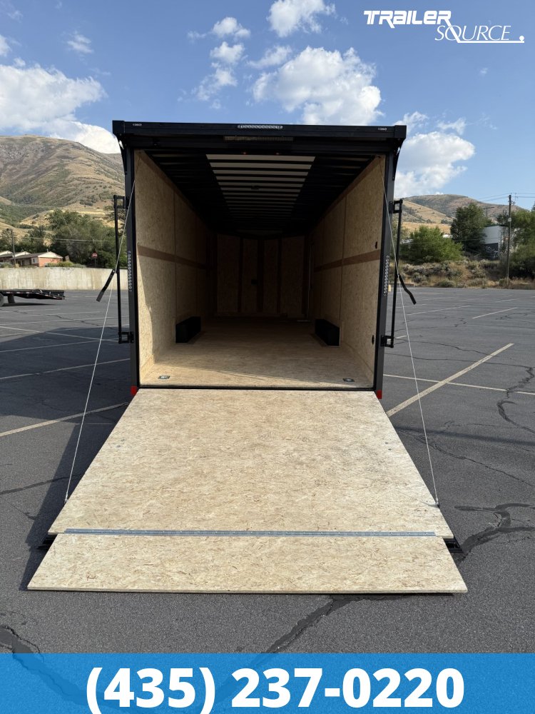 8.5x28 American Hauler Night Hawk 7'6" 12K Tandem Axle Enclosed Cargo