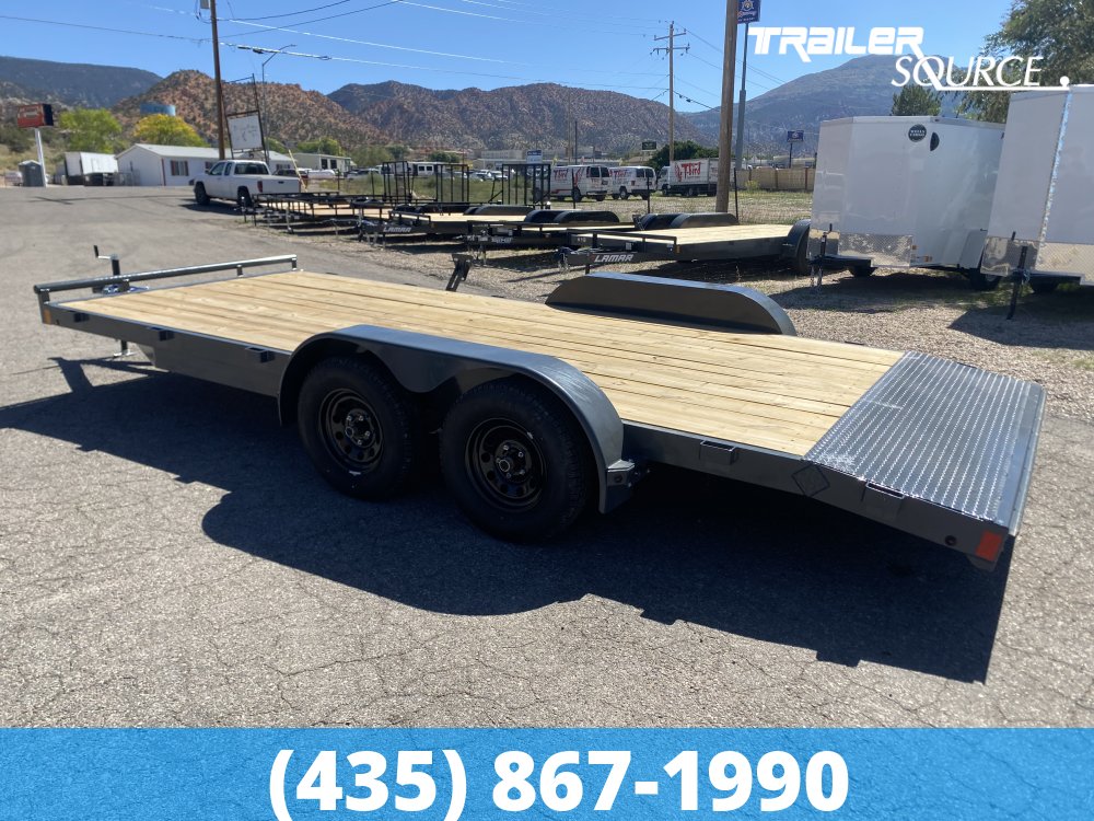 7x18 Lamar Flatbed Car Hauler